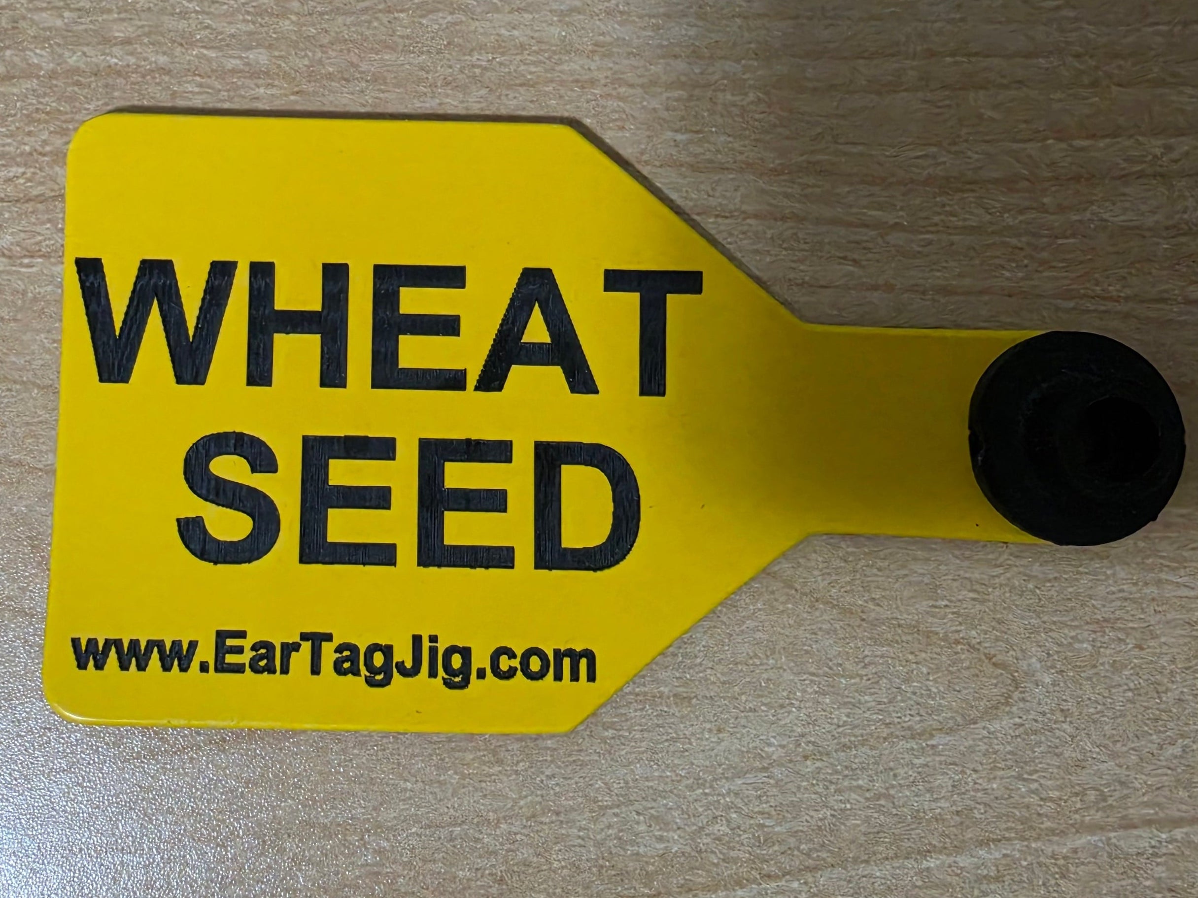 Wheat Seed Bin Tag